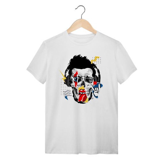 Camiseta Caveira - Modelo 3
