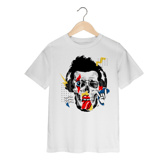 Nome do produto Camiseta Infantil Caveira - Modelo 3