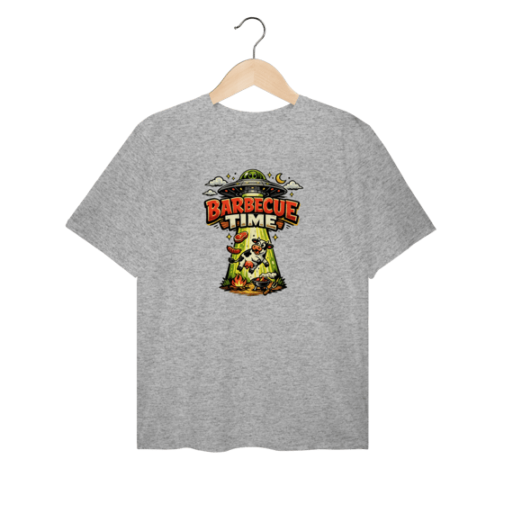 Camiseta Plus Size Ufologia Modelo 4 - Barbecue Time