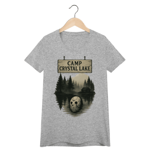 Nome do produto Baby Look Sexta-Feira 13 Modelo 1 - Crystal Lake