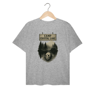 Nome do produto Camiseta Plus Size Sexta-Feira 13 Modelo 1 - Crystal Lake