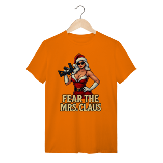 Nome do produto Camiseta Natal Modelo 2 - Fear The Mrs. Claus