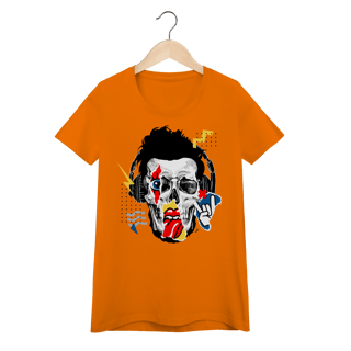 Nome do produto Baby Look Caveira - Modelo 3