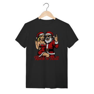 Camiseta Natal Modelo 1 - Rock and Roll