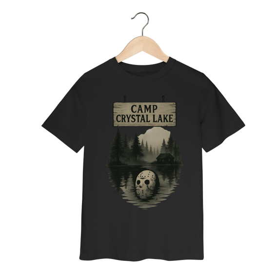 Camiseta Infantil Sexta-Feira 13 Modelo 1 - Crystal Lake