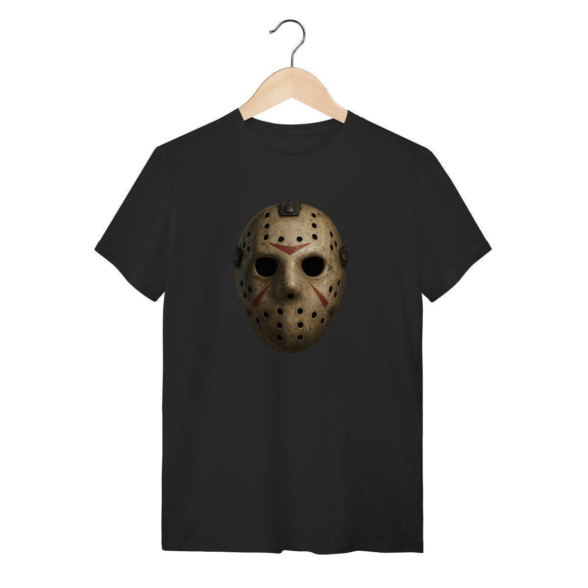 Nome do produto: Camiseta Sexta-Feira 13 Modelo 2 - Máscara Jason