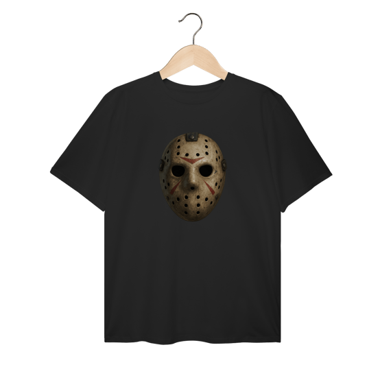 Camiseta Plus Size Sexta-Feira 13 Modelo 2 - Máscara Jason