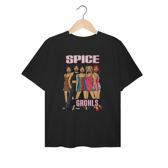 Camiseta Plus Size Spice Grohls
