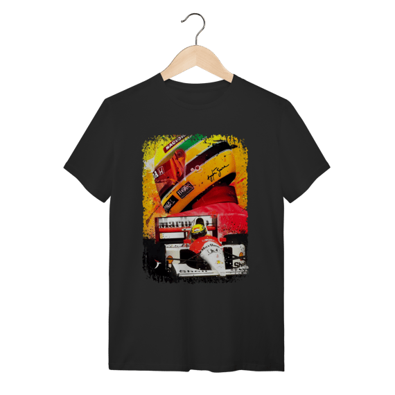 Camiseta Airton Senna - Modelo 1