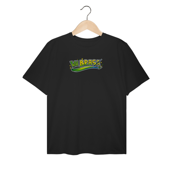 Camiseta Plus Size Brasil - Vai Brasa