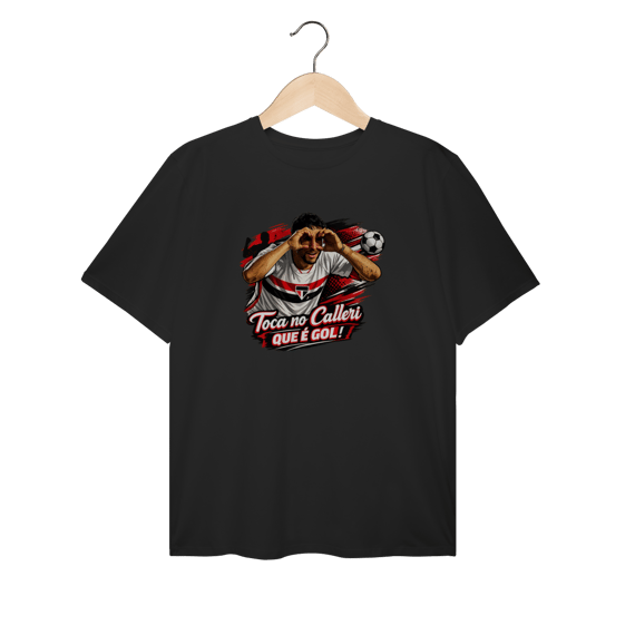 Camiseta Plus Size Toca no Calleri Que É Gol