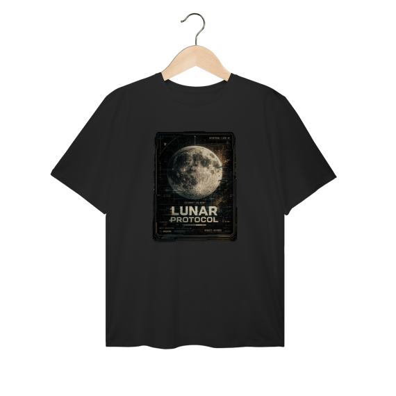 Camiseta Plus Size Lunar Protocol