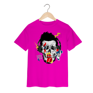 Nome do produto Camiseta Infantil Caveira - Modelo 3