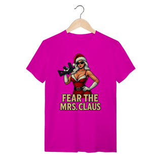 Nome do produto Camiseta Natal Modelo 2 - Fear The Mrs. Claus