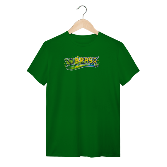 Camiseta Brasil - Vai Brasa
