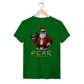 Nome do produto Camiseta Natal Modelo 3 - Fear The Old Man