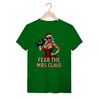Nome do produto Camiseta Natal Modelo 2 - Fear The Mrs. Claus