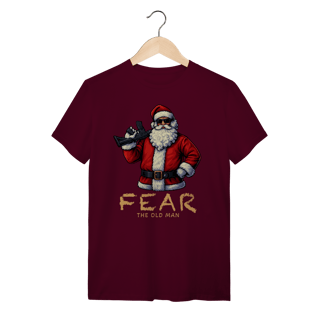 Nome do produto Camiseta Natal Modelo 3 - Fear The Old Man