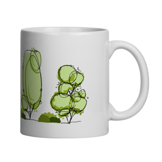 Nome do produto Caneca | Árvores #3