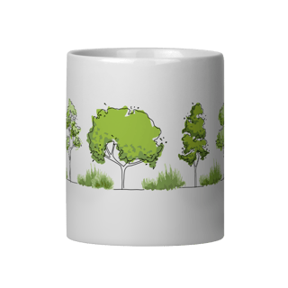 Nome do produto Caneca | Árvores #1