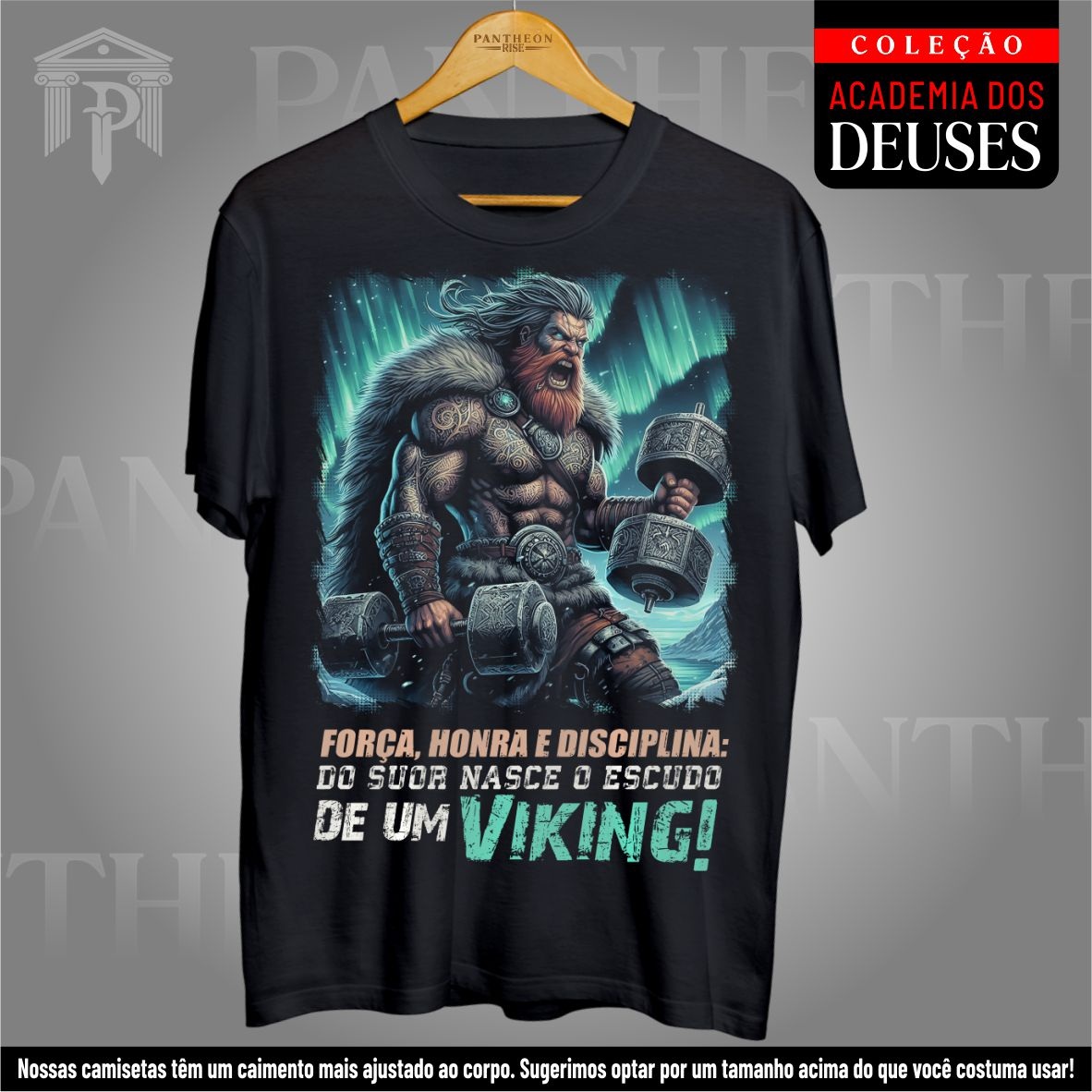 Nome do produto: Camiseta Unissex - Força, Honra e Disciplina!