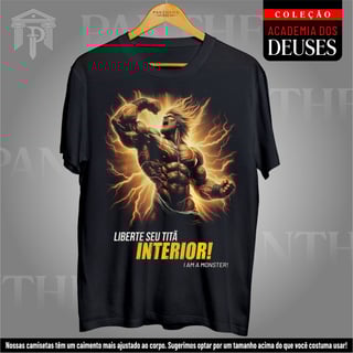 Camiseta Unissex - Liberte seu Titã!
