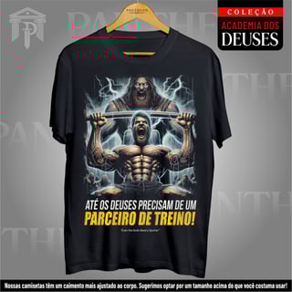 Camiseta Unissex - Parceiros de Treino!