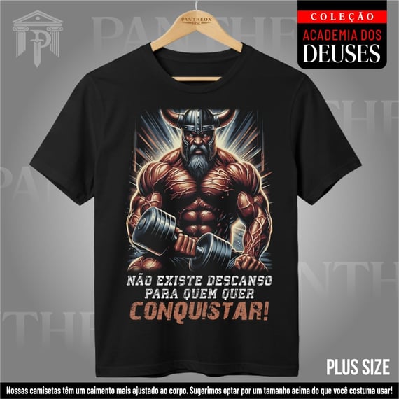 Plus Size Unissex -  Viking Conquistador!