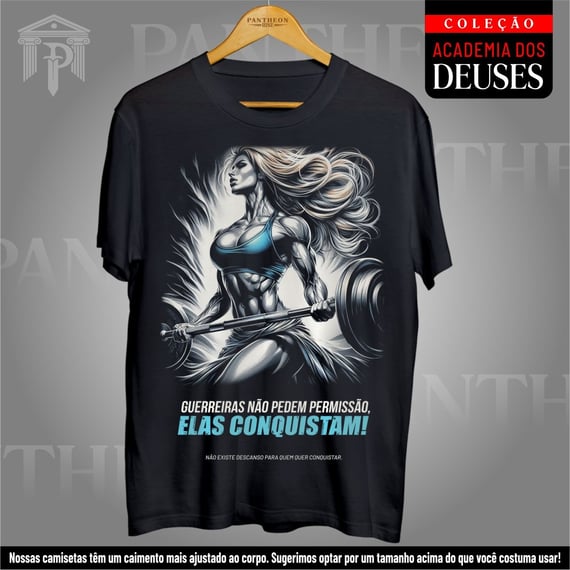 Camiseta Unissex - Guerreiras Conquistam!
