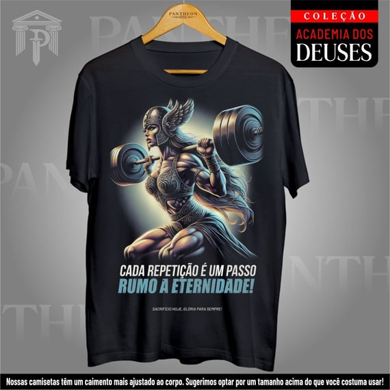 Camiseta Unissex - Valquíria Rumo a Eternidade!