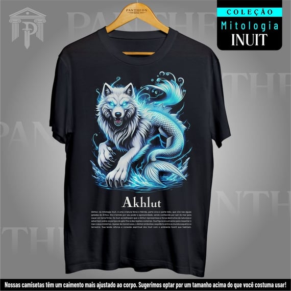 Camiseta Unissex - Deus Akhlut (Mitologia Inuit)