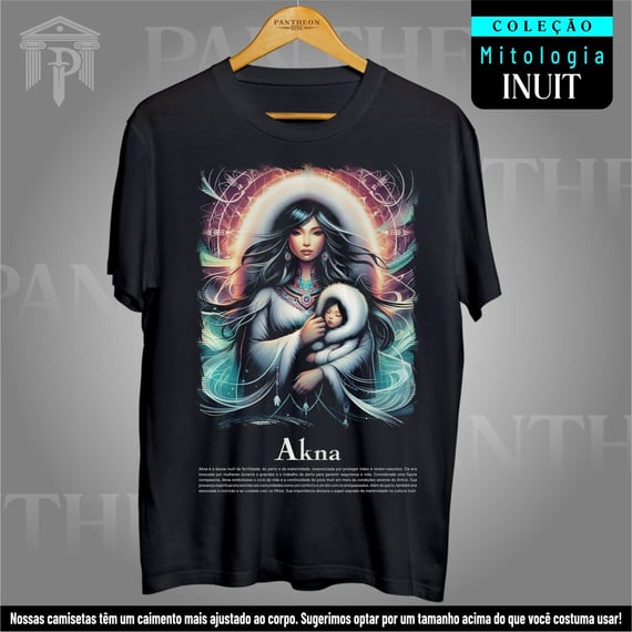 Camiseta Unissex - Deusa Akna (Mitologia Inuit)
