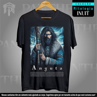 Nome do produto Camiseta Unissex - Deus Anguta (Mitologia Inuit)