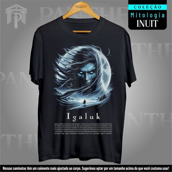 Camiseta Unissex - Deus Igaluk (Mitologia Inuit)