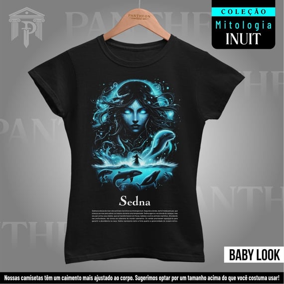 Baby Look - Deusa Sedna (Mitologia Inuit)