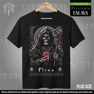 Plus Size Unissex - Flins (Mitologia Eslava)