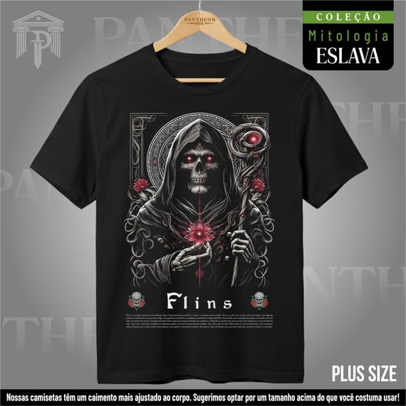 Plus Size Unissex - Flins (Mitologia Eslava)