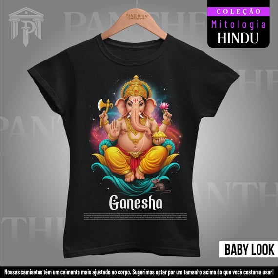 Baby Look - Deus Ganesha (Mitologia Hindu)