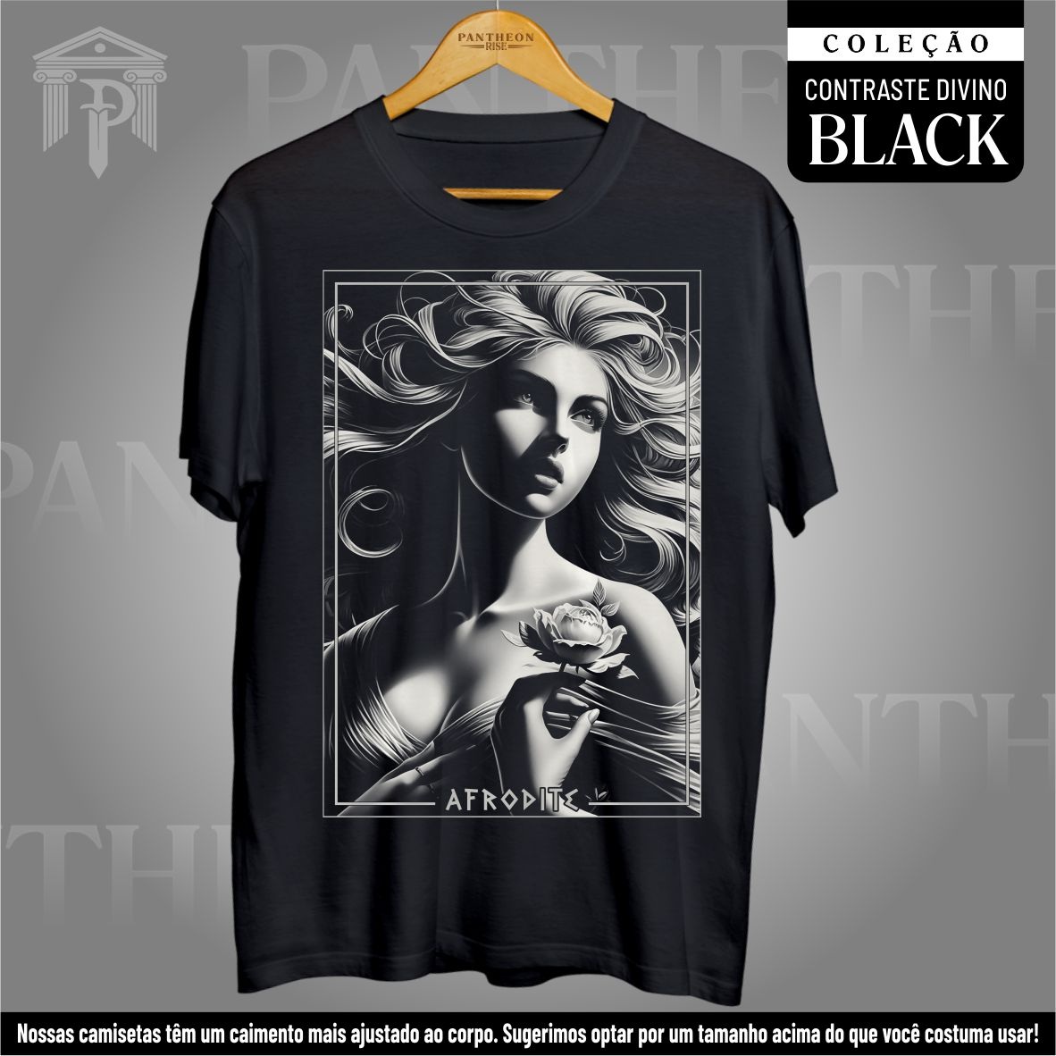 Nome do produto: Camiseta Unissex BLACK - \