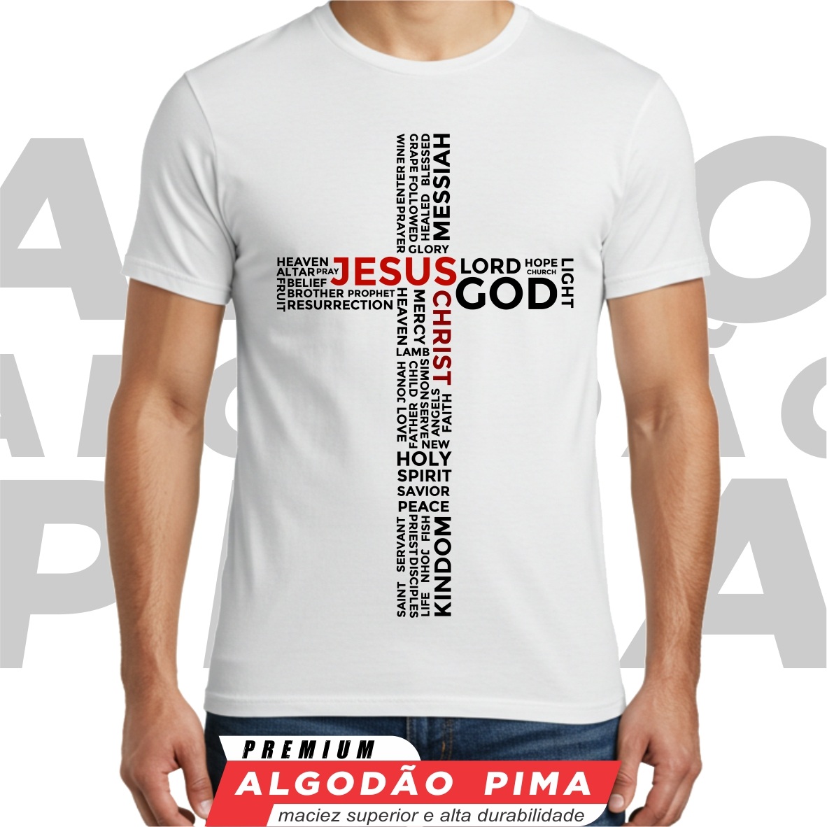 Nome do produto: Camiseta - Cruz de Adoração