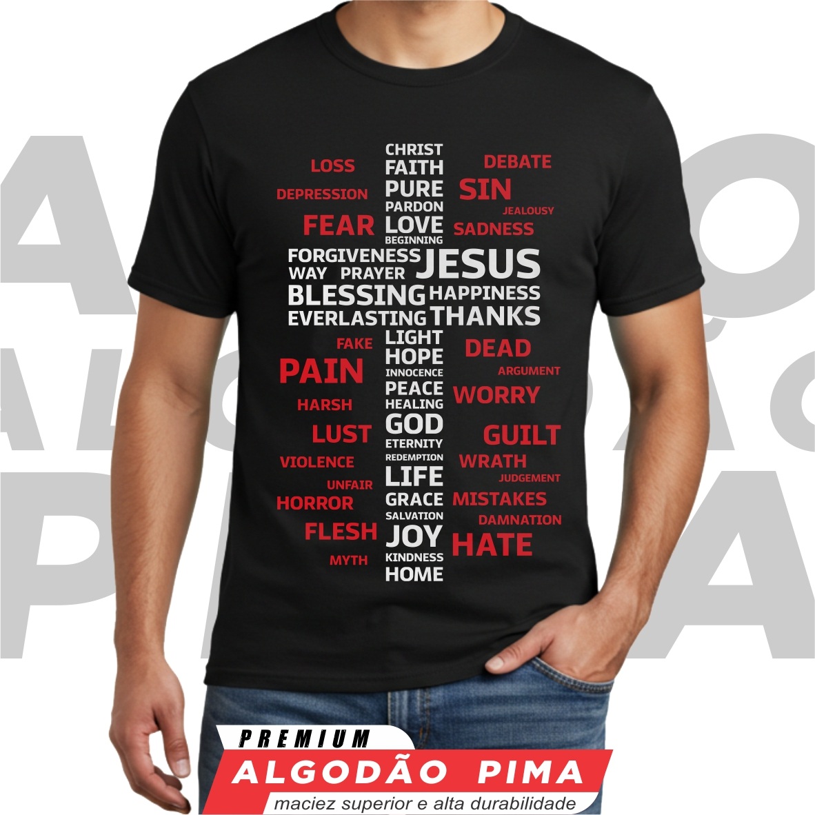 Nome do produto: Camiseta - Manifesto da Redenção