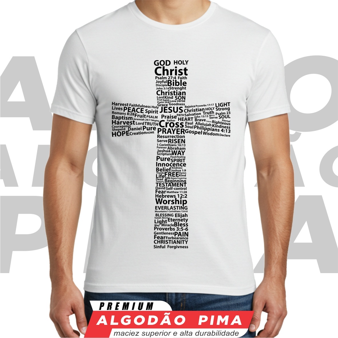 Nome do produto: Camiseta - Cruz Manifesto da Verdade