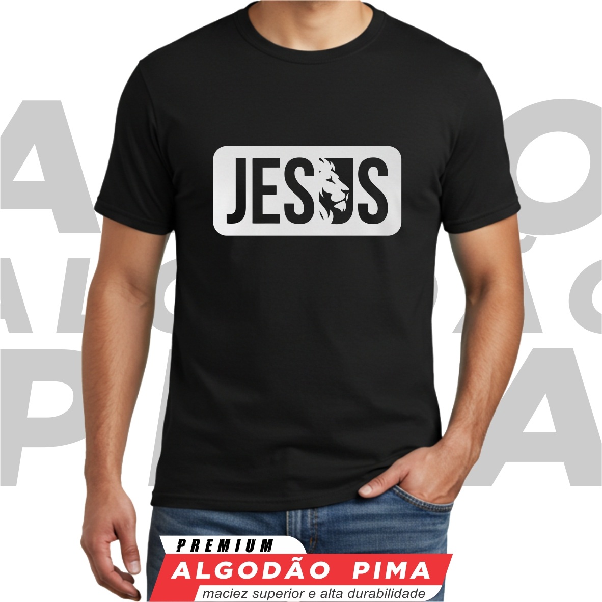 Nome do produto: Camiseta Jesus: O Selo da Majestade