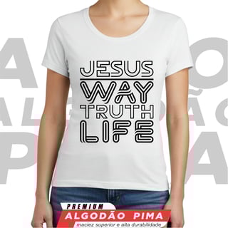 Nome do produto Baby Long - Jesus: Caminho, Verdade e Vida