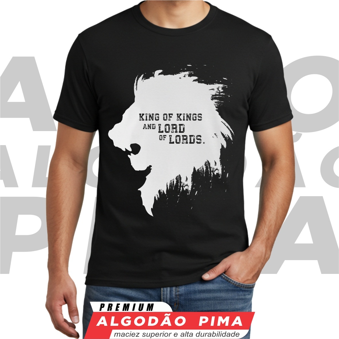 Nome do produto: Camiseta - Lion Profile Premium