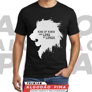 Nome do produto Camiseta - Lion Profile Premium