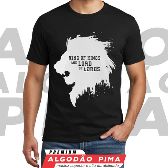 Camiseta - Lion Profile Premium