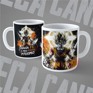 Nome do produto Caneca Poder da Fé: Nível Máximo