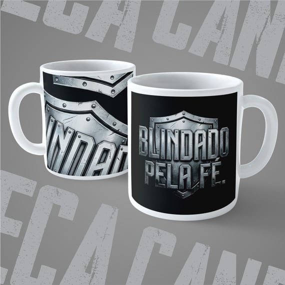 Caneca Blindado pela Fé