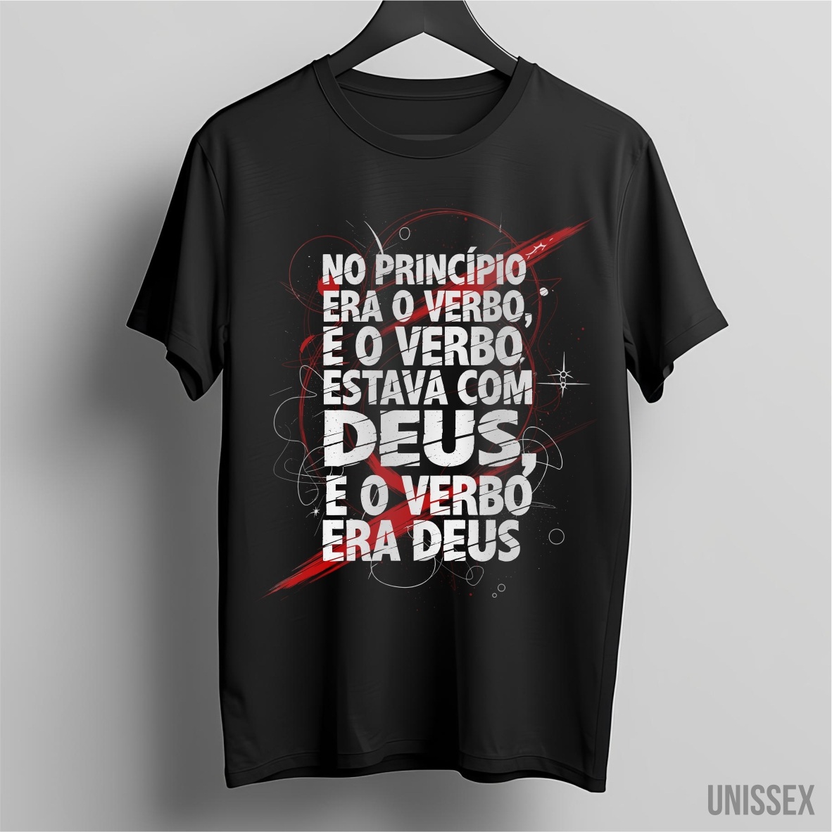 Nome do produto: Camiseta O Verbo: O Princípio de Tudo (Unissex)